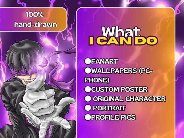 Transform yourself or your character into EPIC anime artwork