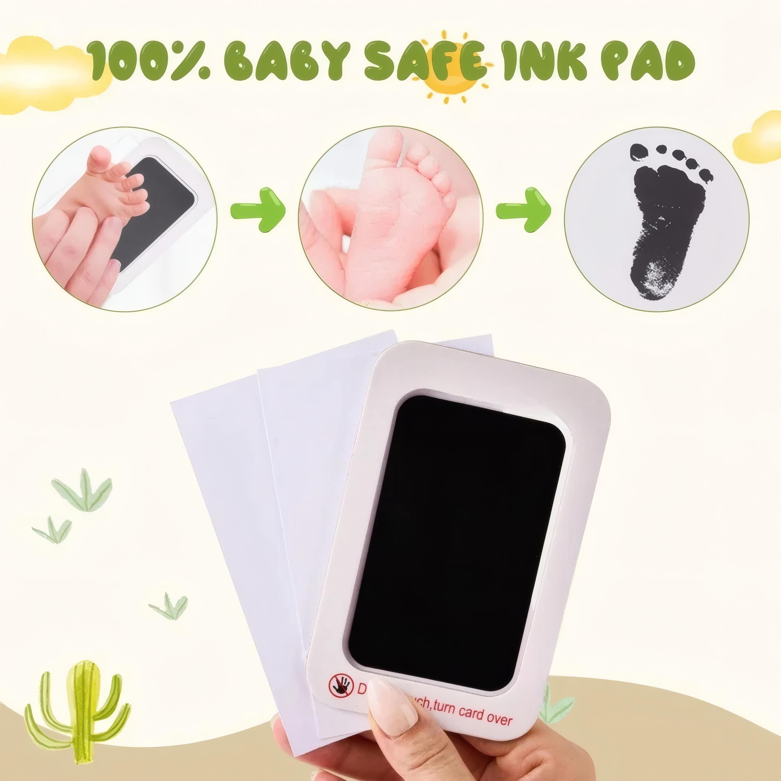 Baby Hand and Footprint Inkless Kit