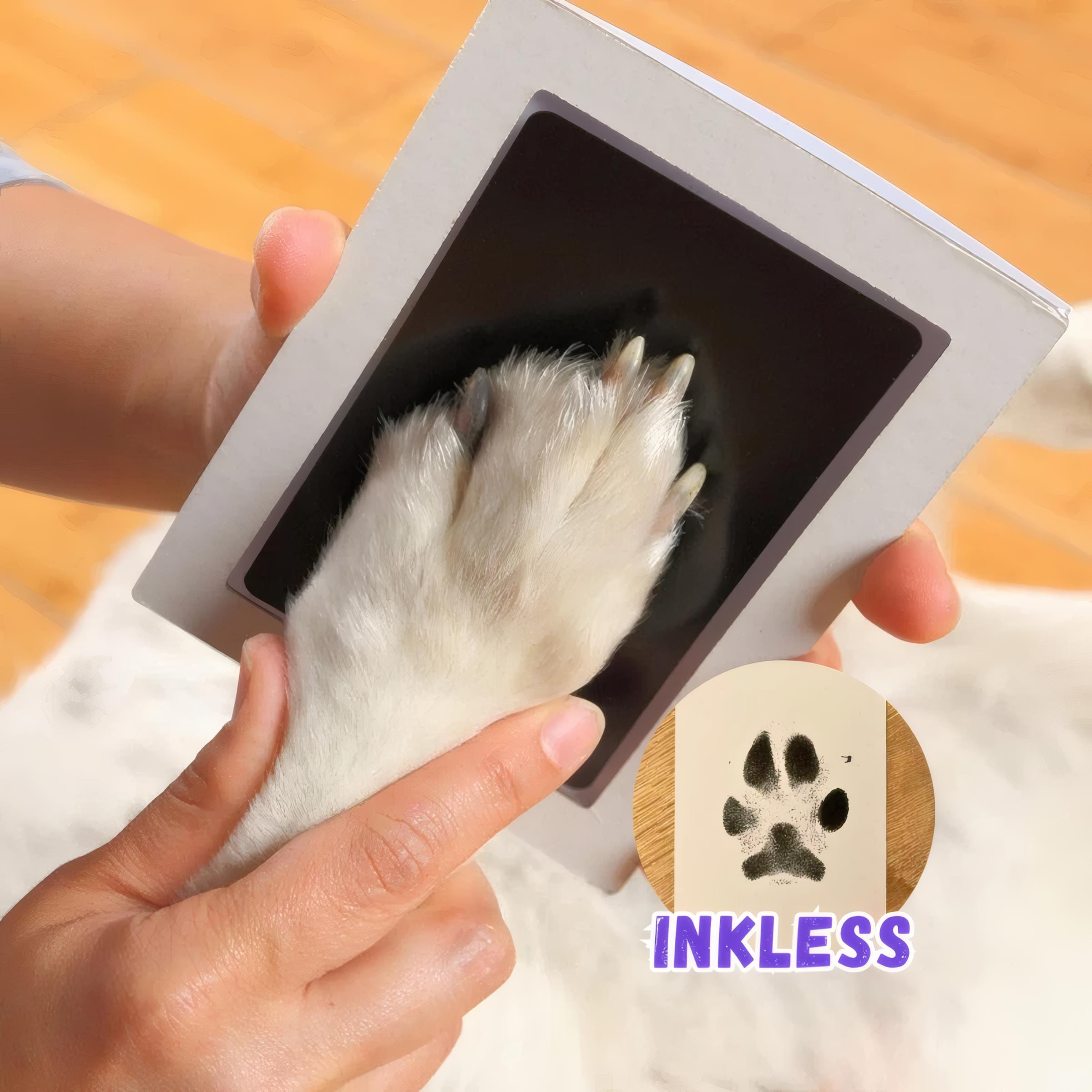 Pet Paw Print Inkless Kit