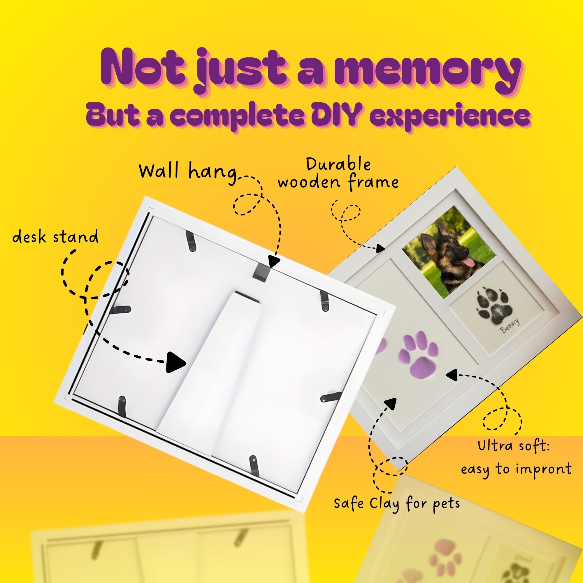 Pet Paw Print Kit  | Regular or Deluxe kit