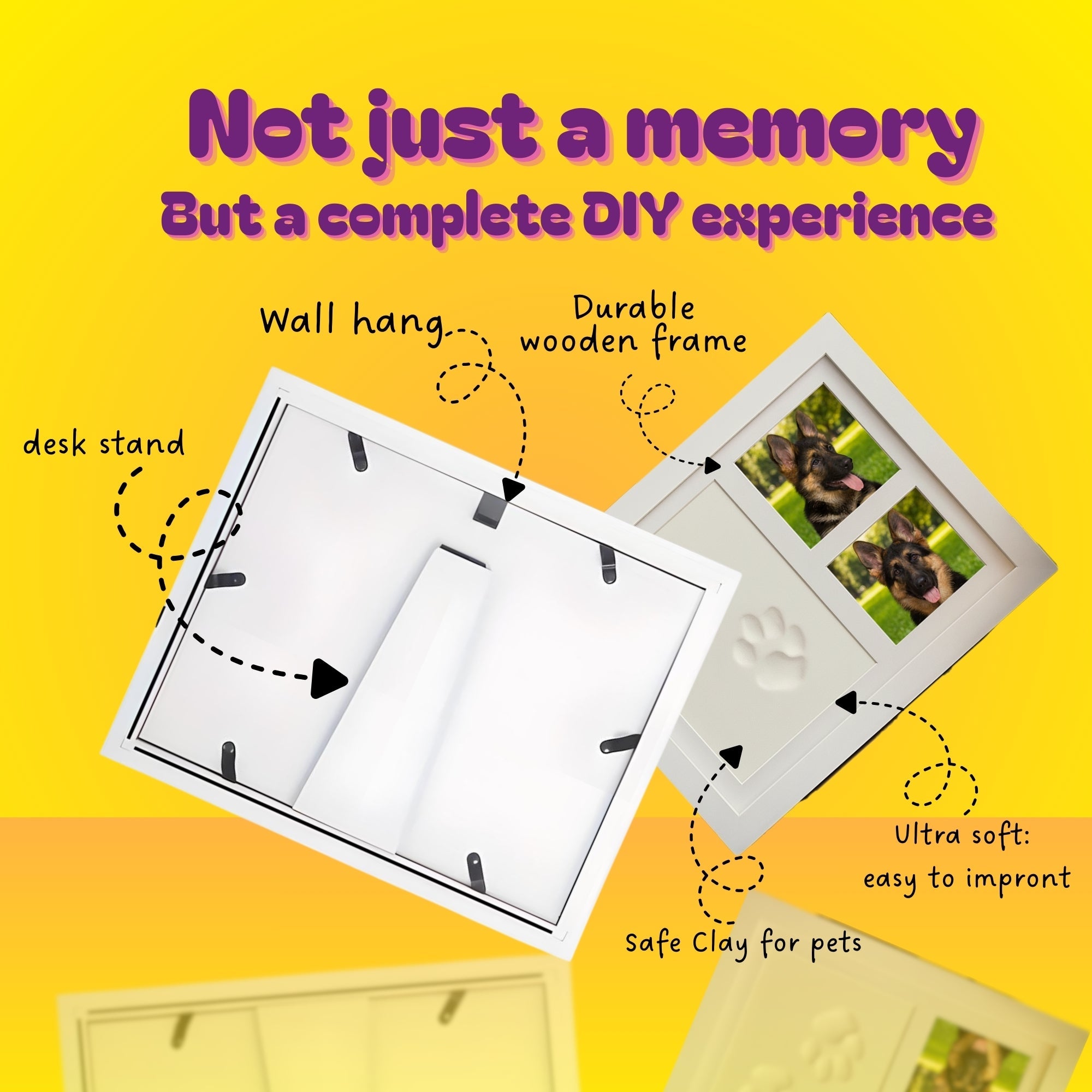 Pet Paw Print Kit  with Clay