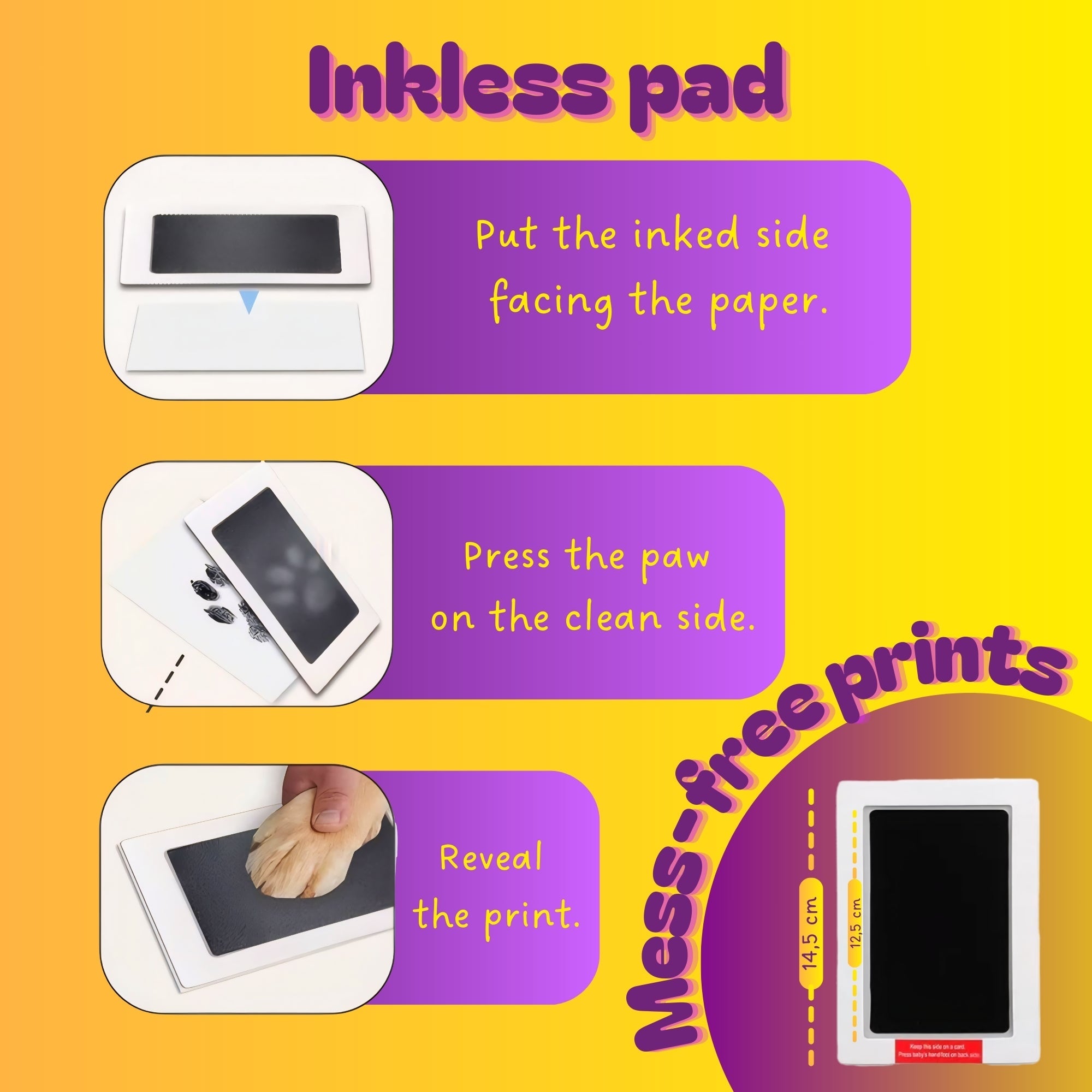 Pet Paw Print Kit  | Regular or Deluxe kit